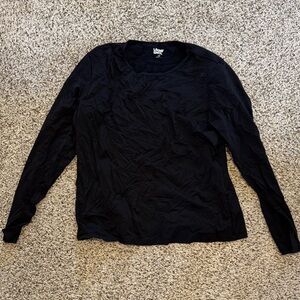 Lands end women’s rash guard black size L